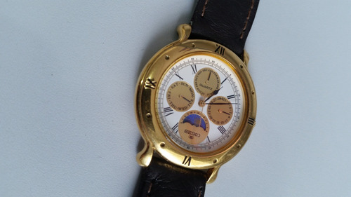 Relogio Seiko Vintage (modelo Fases Da Lua)
