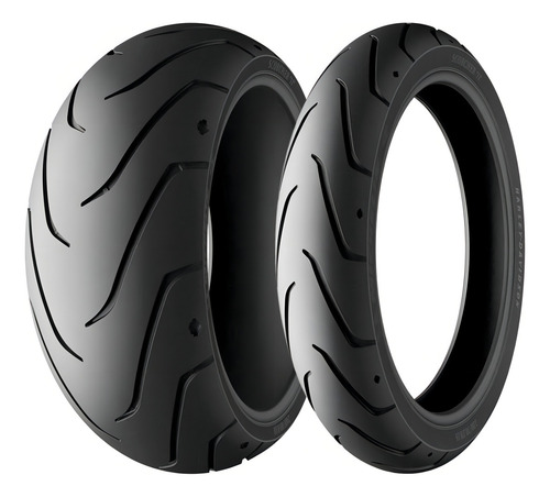 Par Pneus Michelin Scorcher 11 140/75-17 + 200/55-17 Fat Boy