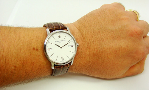 Moderno Baume & Mercier Classima Xl 42mm Ref 65493!