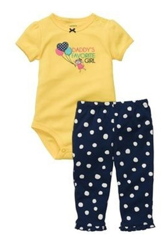 Conjunto 2 Pzas Carters Para Niñas