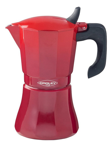 Cafetera Oroley Italiana Moka Induccion Petra Red 6 Tazas