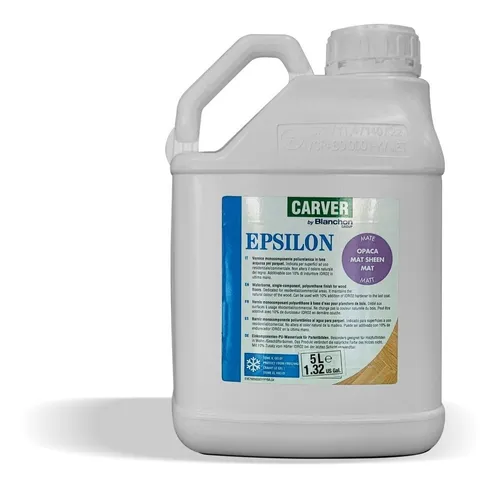Barniz Epsilon Para Pisos De Madera Base Agua De 5l Mate