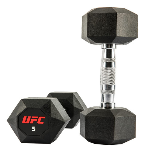 Ufc Mancuernas Octagonas -11.0 lbs Par (11lb) Pesas Ejercici