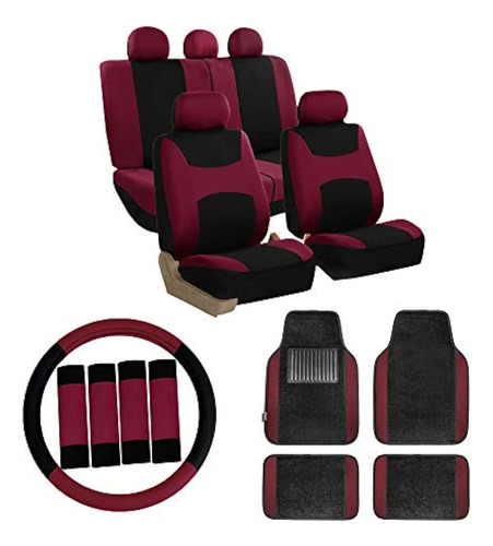 Fh Group Fundas Para Asientos De Coche Combo Juego Completo 