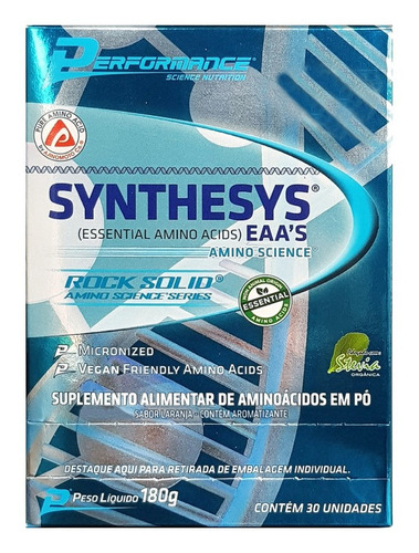 Synthesys Eaa's 180g 30 Packs Performance Frutas Tropicais