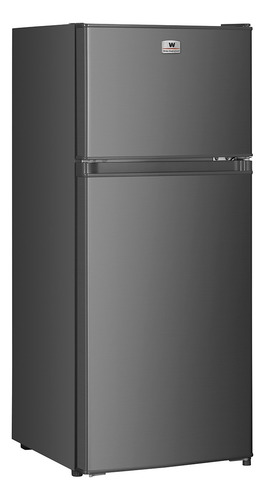White-westinghouse Frigobar 4.4 Pies, 2 Puertas Wwcr44125lhs Color Acero
