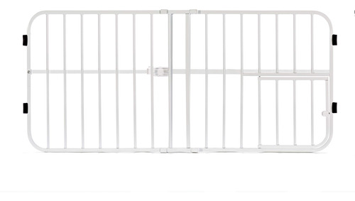 Puerta Expandible Para Mascotas Blanco 96.52 X 45.72 X 2.54