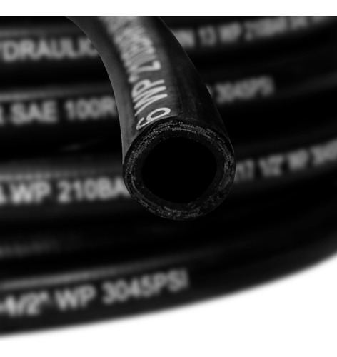 Mangueira Menco Lisa Sae 100r17 1/2'' 3045 Psi 50 Metros