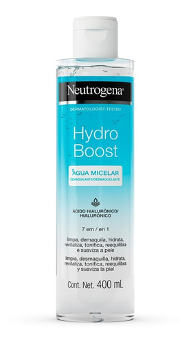 Agua Micelar Neutrogena Hydro Boost Facial 400ml 