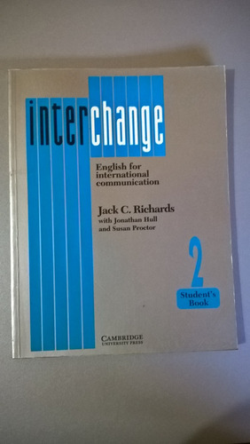 Interchange 2 Student's Book - Cambridge