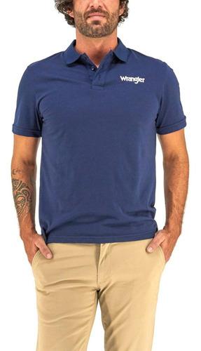 Playera Wrangler Hombre Polo G45