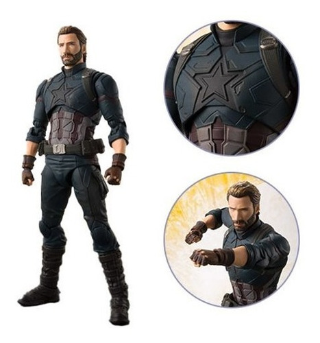 Capitan America - Avengers Infinity War - Sh Figuarts Bandai