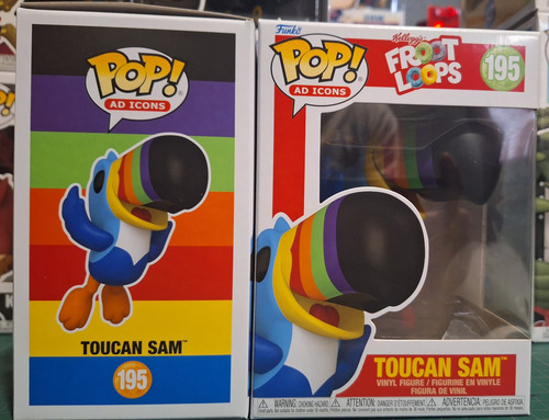 Kelloggs Froot Loops Toucan Sam Flying Pop! (Usado)