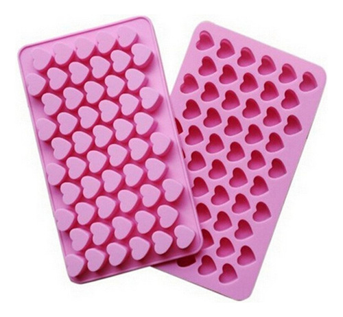 Molde Silicona Corazones Miniatura, Repostera Y Decoracin
