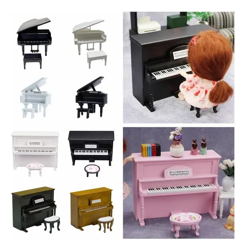 Modelo De Escena De Instrumentos Musicales De Doll Piano Woo