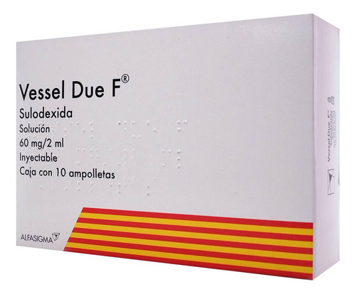 Vessel Due F Solución Inyectable 60 Mg, 10 Ampolletas 2 Ml