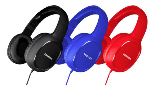 Auriculares Toshiba  Con Cable Headphones Over Ear Rze-d160h