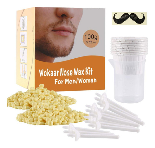 Kit De Cera De La Nariz, Cera De 100 G, 30 Aplicadores. Kits