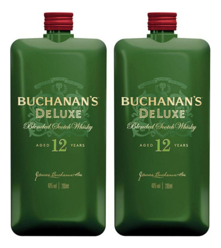 Pack De 2 Whisky Buchanans 12 Años 200 Ml