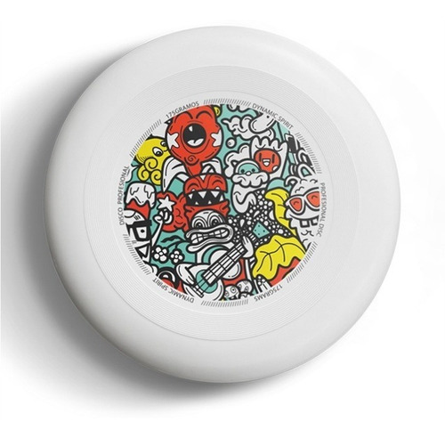 Frisbee Dynamic Spirit Profesional Monstruo Grafiti Ultimate