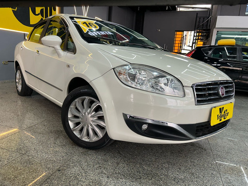 Fiat Linea Essence Dualogic 1.8 Flex 2016 Completo Baixa Km