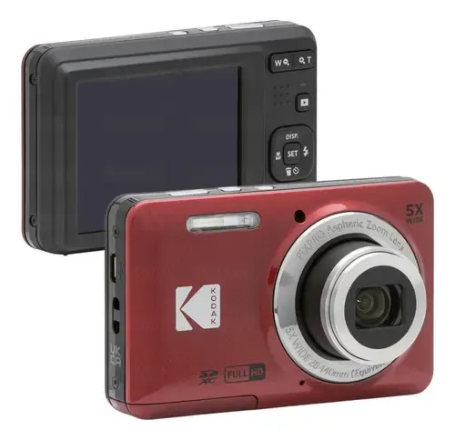 Câmera Digital Kodak Pixpro Fz55 (vermelha) S/juros | MercadoLivre