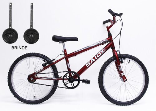 Bicicleta Aro 20 Masculino Saidx +rodinhas+frete Grátis Sul