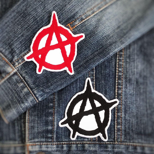 Símbolo De Anarquía, Anarquista, Punk, Gótico, Hilo ...