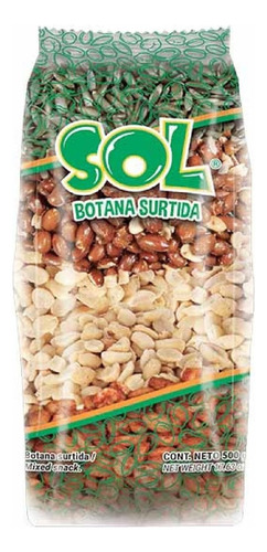 Cacahuate Sol Botana Surtida