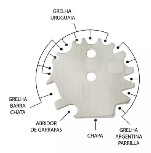 Espeto Giratório Elétrico Bivolt + Carrossel Para 12 Espetinhos