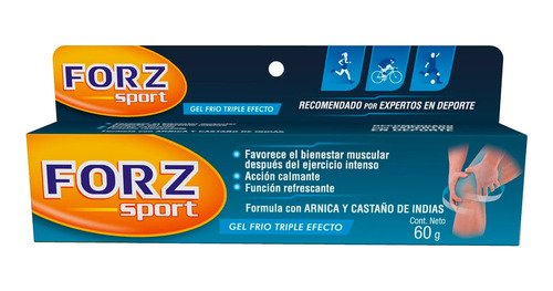 Gel Frio Forz Sport Triple Efecto X 60gr