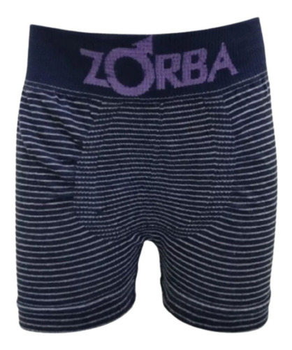 Pack X6 Zorba Boxer Algodon S/costura Niño A. 112 T. P/m/g