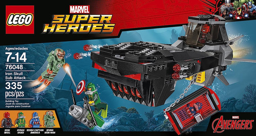 Lego Super Heroes Kit De Construcción De Subacking De Skull
