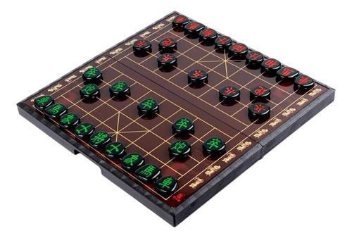 Conjunto De Tabuleiro Magnético De Xadrez Chinês Grande