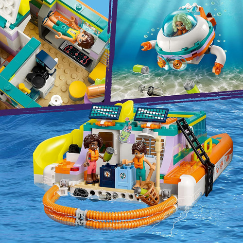 Juego De Juguetes De Construcción Lego Friends Sea Rescue Bo