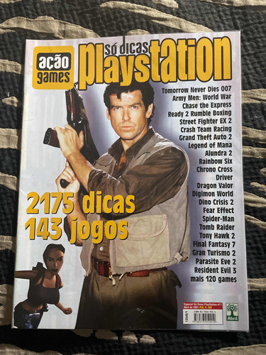 Revista Ação Games N 1 Especial Só Dicas Playstation