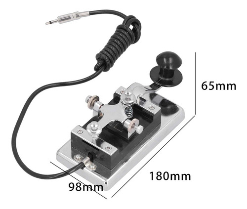 Li Telégrafo Chave Pesada Telegrafo Portátil Cw Para O