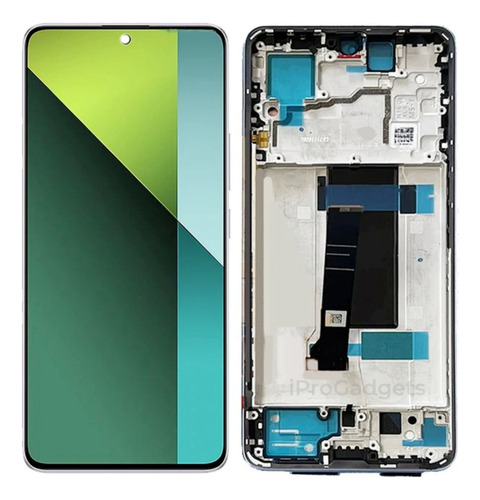 Tela Sensível Ao Toque Amoled Com Moldura Para Redmi Note