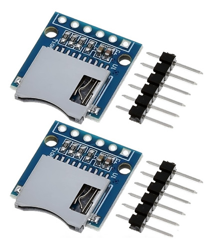 Mgsystem 2 Mini Módulo Micro Sd Lectura  Escritura Arduino