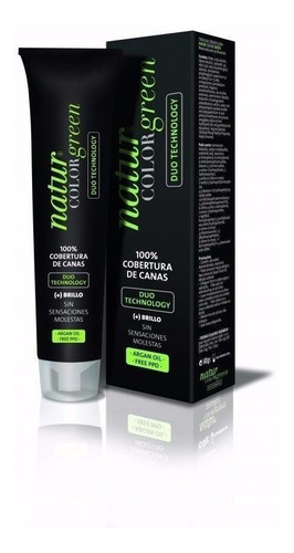 Tintura Natur Color Green Duo Technology X 60 Grs