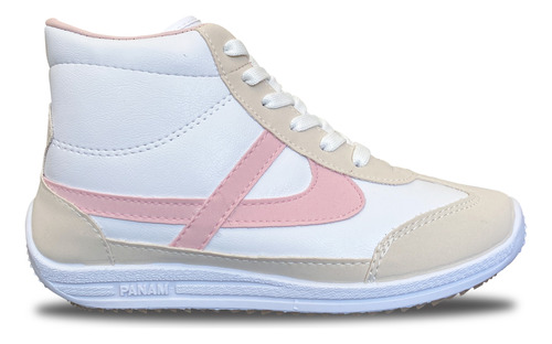 Tenis Mujer Panam Botin 085 Rosa