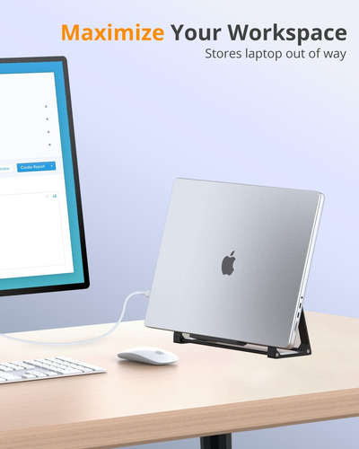 Soporte Para Computadora Portátil Para Escritorio, Soporte V