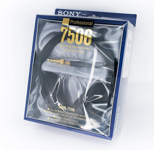 Auriculares Sony Mdr7506, Diafragma, Tamaño Grande