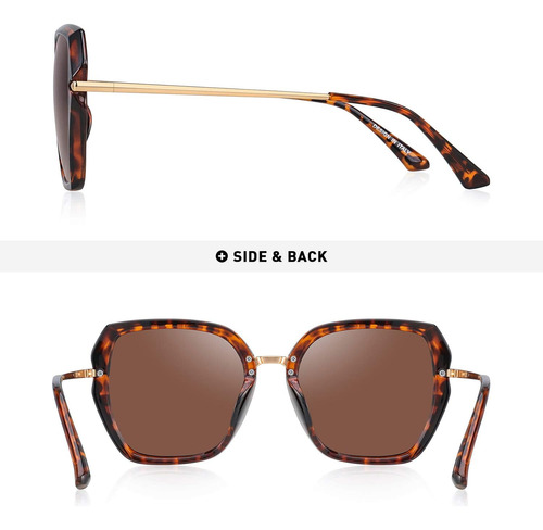 Olieye Gafas De Sol Polarizadas Para Mujer, Lentes De Sol Uv