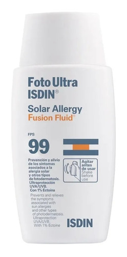 Isdin Foto Ultra Solar Allergy 99 X 50 Ml.