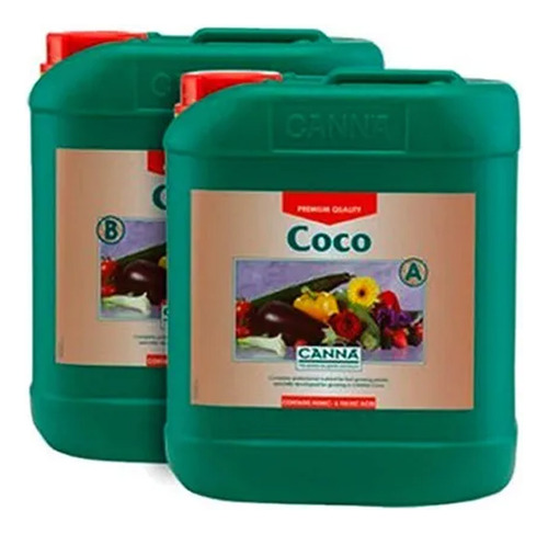 Fertilizante Canna Coco A+b 5lt Vegetativo Floracion