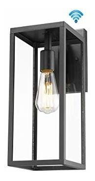 Lámpara Exterior Con Sensor De Atardecer A Amanecer