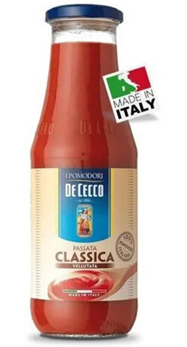 Imagen 4 de 9 de Pastas De Cecco Fusilli N° 34 + Salsa De Tomate Classica