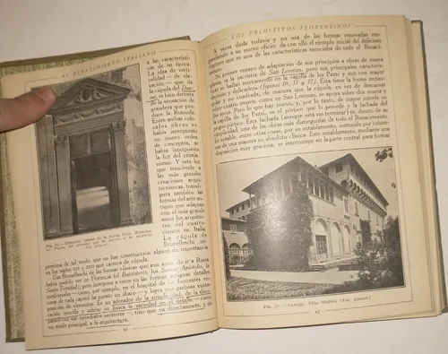 Arquitectura Del Renacimiento Italiano - J. F. Rafols (Usado)