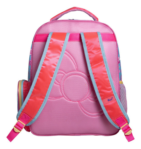 Mochila Hello Kitty Original Marca Ruz Tamaño Primaria Rosa Lisa